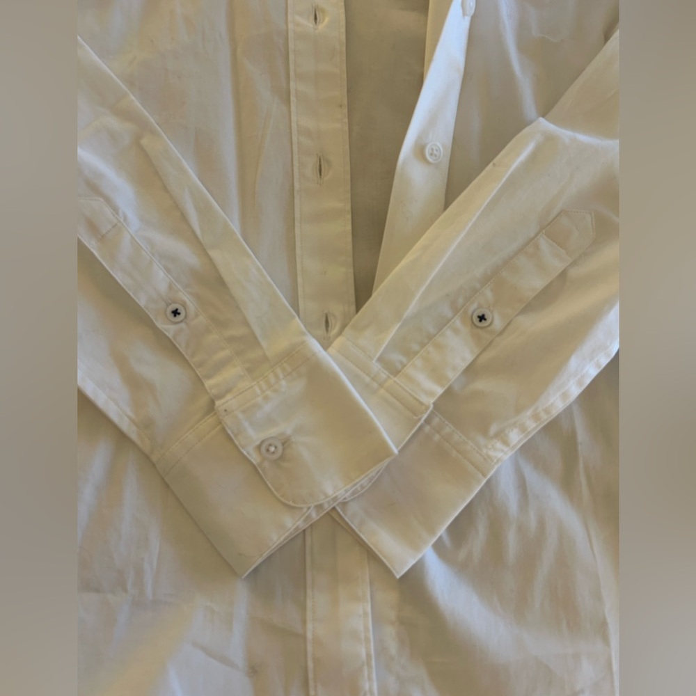 J Crew Slim-fit Stretch Cotton Peplum Shirt - Picture 4 of 5